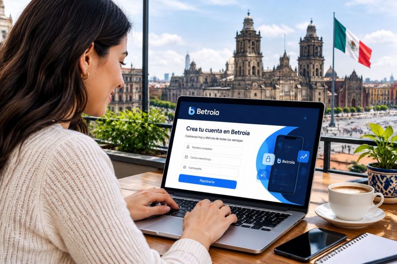 ¿Cómo registrarse y jugar en Betroia desde Ciudad de México, Guadalajara y Monterrey?